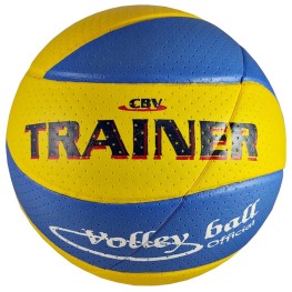 Bola Trainer Volei Microfibra Sem Costura Profissional Am/az