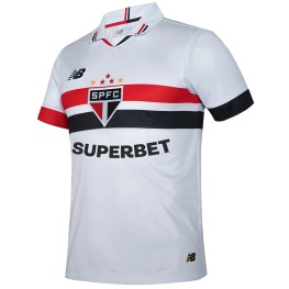 Camisa Oficial New Balance São Paulo Home 2024 Masculina