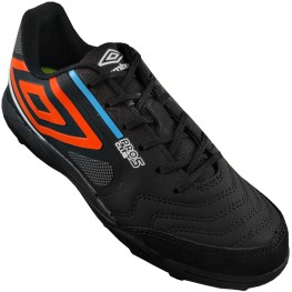 Tenis Umbro Society Pro 5 Bump Club Preto/laranja/azul