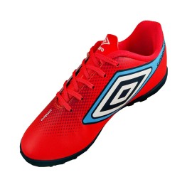 Tenis Umbro Society Cannon Jr. Coral/vermelho/azul