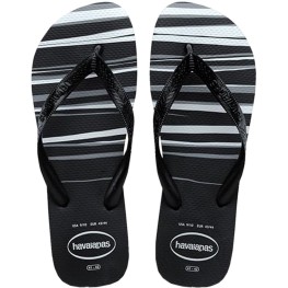 Chinelo Havaianas Top Basic Preto/branco